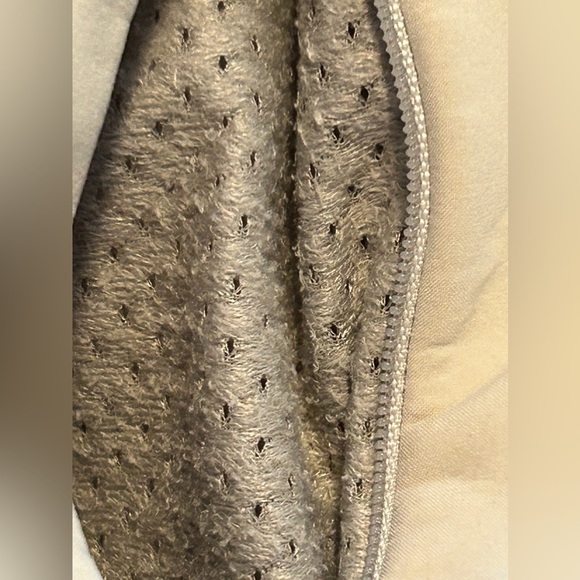 The North Face Apex Womens S Jacket cream gray full zip outdoors cozy hiking - Picture 16 of 16